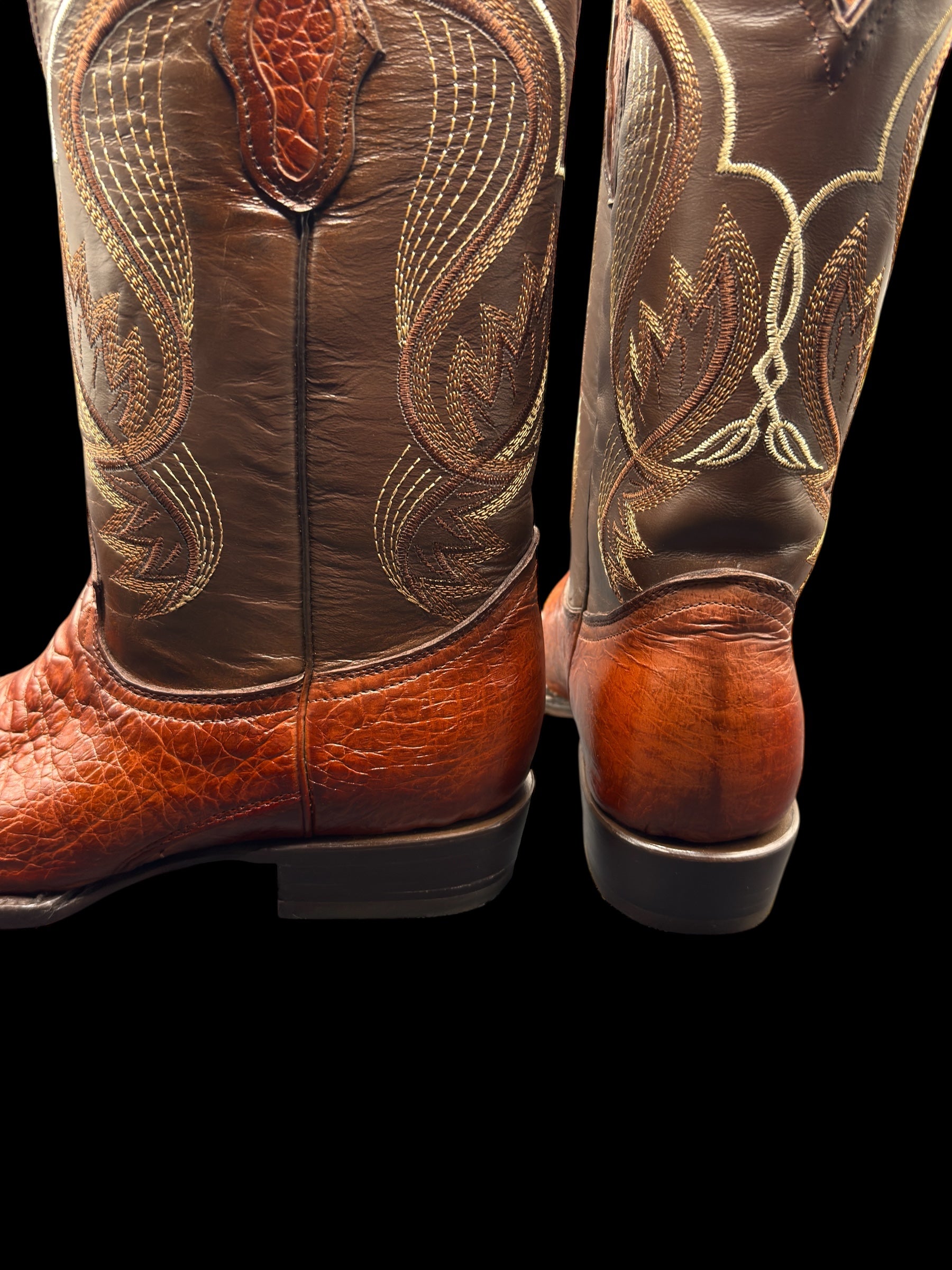 Men's Exotic Turtle Honey Cowboy Boots