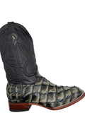 Men's Green Exotic Pirarucu Cowboy Boots